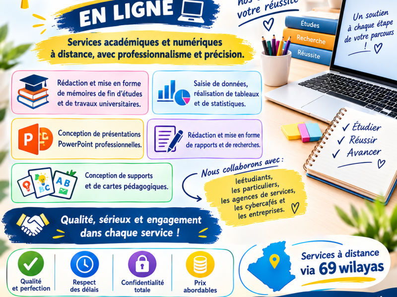 Services informatiques et académiques – CYBER 27 EN LIGNE